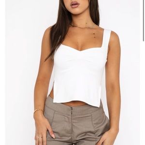 Taking Off Top White